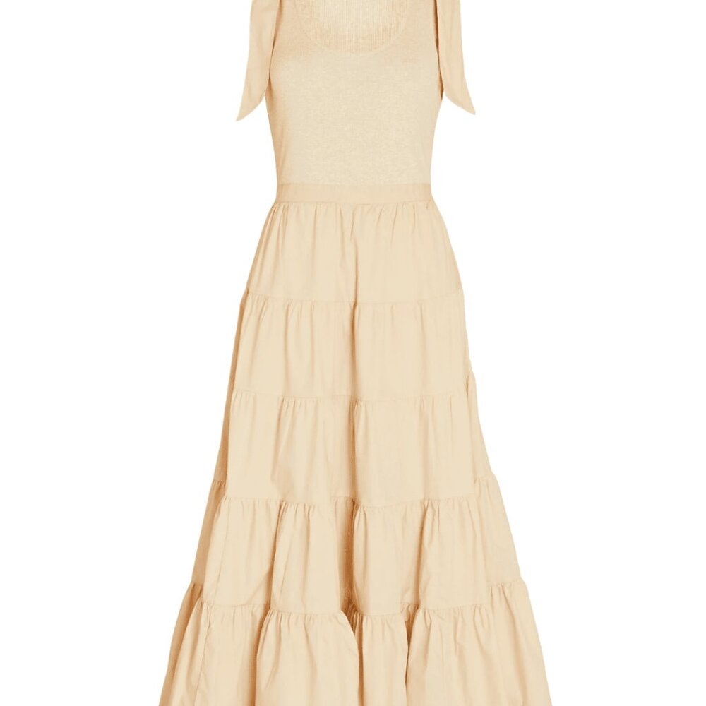 NWT Ulla Johnson Hope Dress in Oatmeal Size S $395! - Picture 3 of 10
